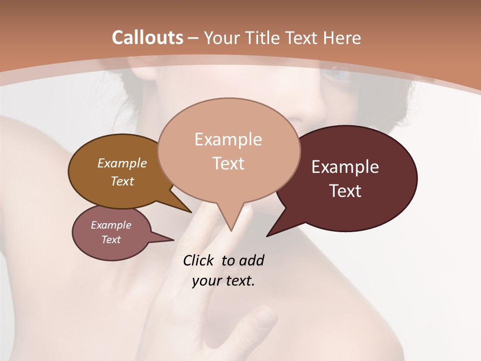 Skincare Gorgeous Female PowerPoint Template