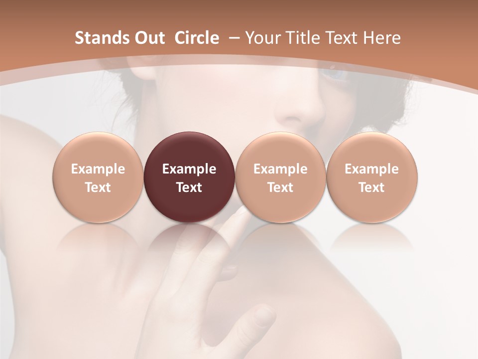Skincare Gorgeous Female PowerPoint Template