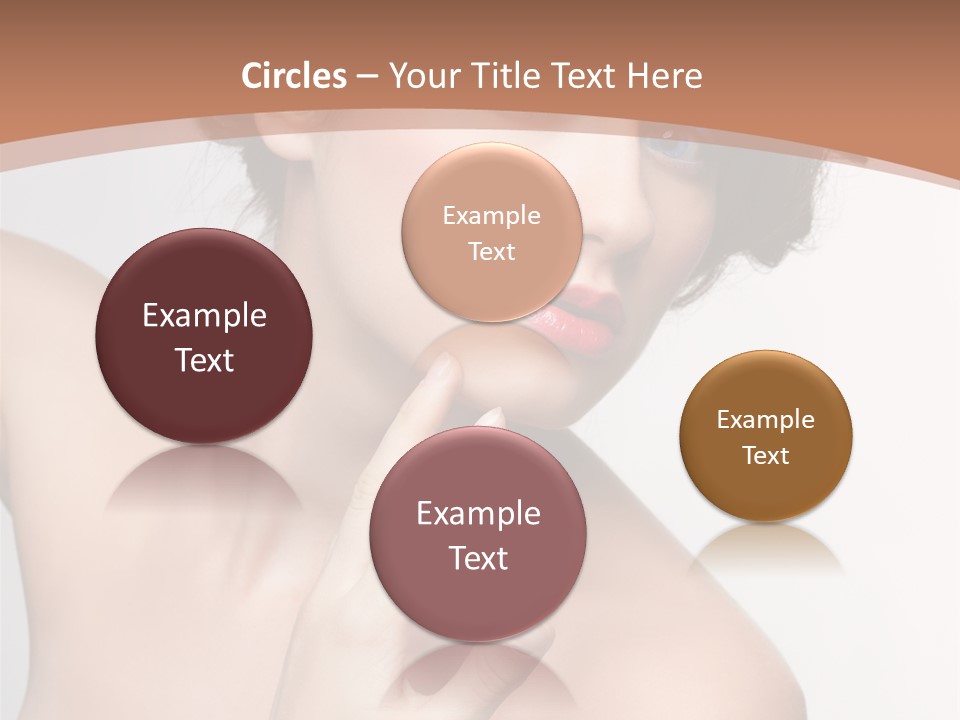 Skincare Gorgeous Female PowerPoint Template