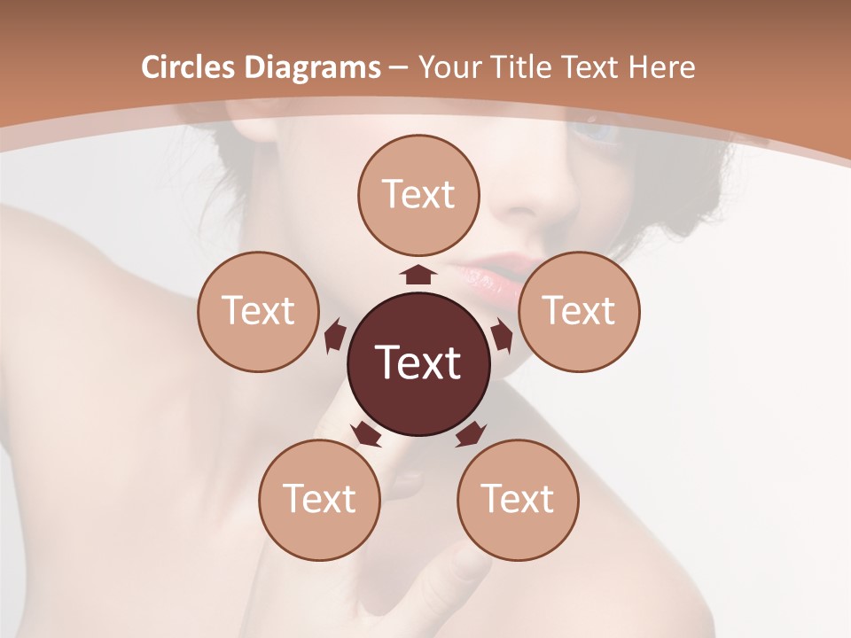 Skincare Gorgeous Female PowerPoint Template