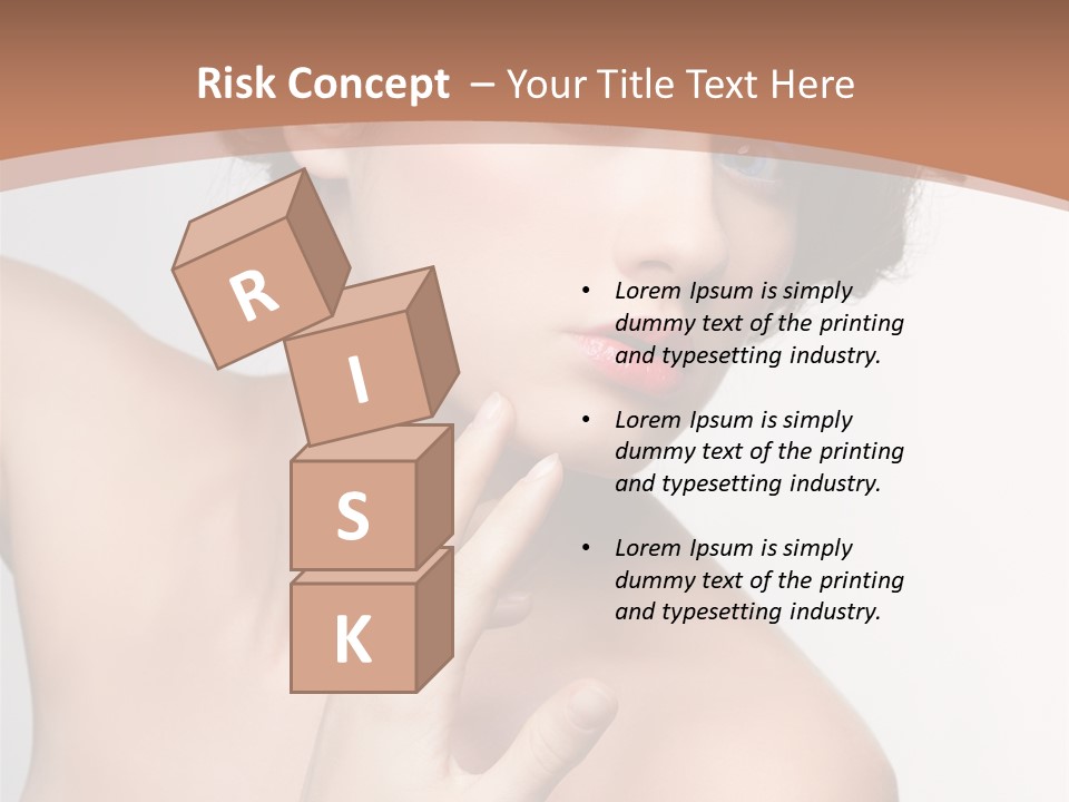 Skincare Gorgeous Female PowerPoint Template