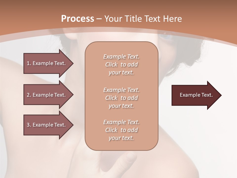 Skincare Gorgeous Female PowerPoint Template