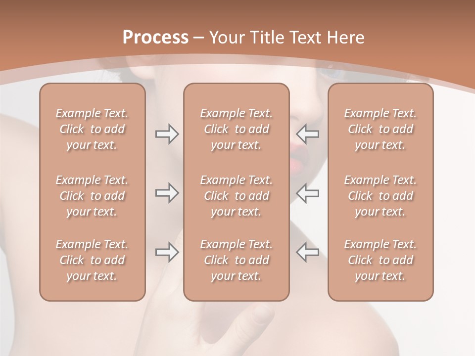 Skincare Gorgeous Female PowerPoint Template