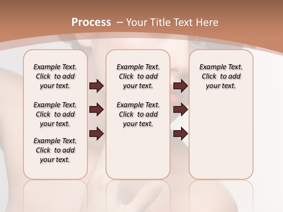 Skincare Gorgeous Female PowerPoint Template