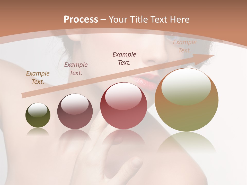 Skincare Gorgeous Female PowerPoint Template