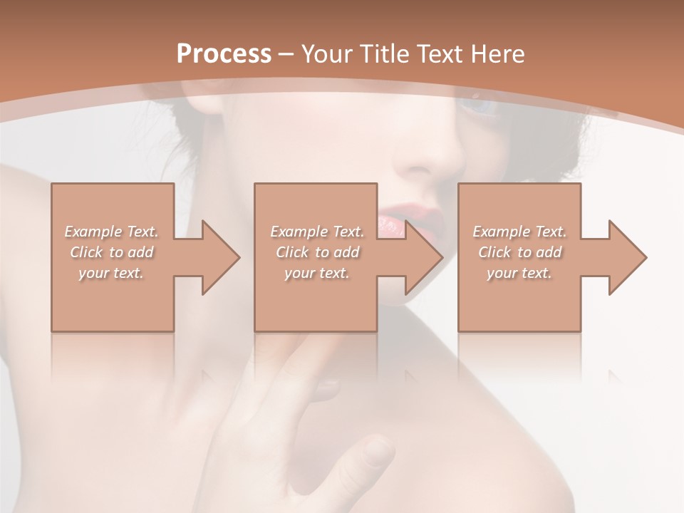 Skincare Gorgeous Female PowerPoint Template