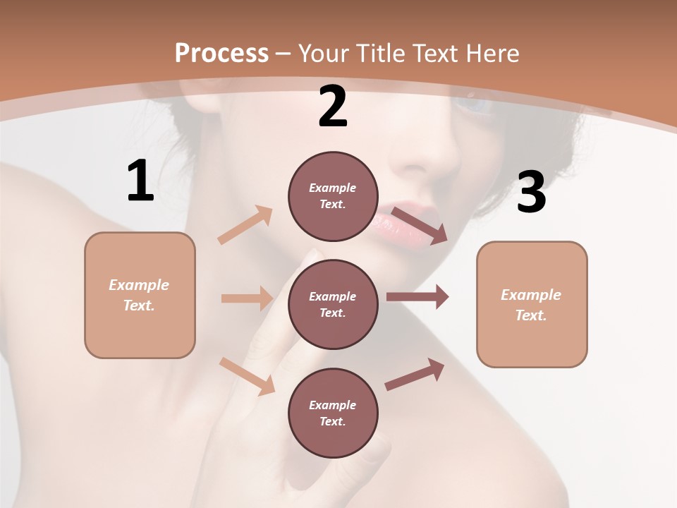 Skincare Gorgeous Female PowerPoint Template