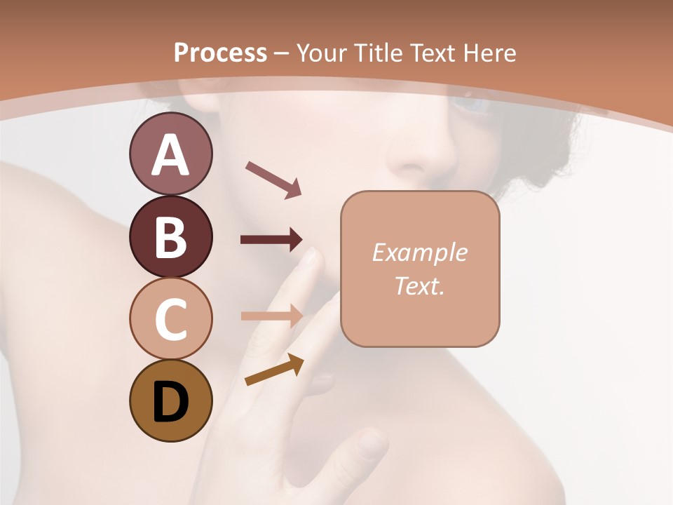 Skincare Gorgeous Female PowerPoint Template