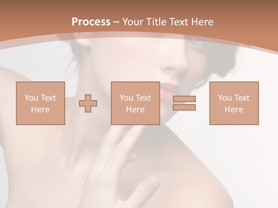 Skincare Gorgeous Female PowerPoint Template
