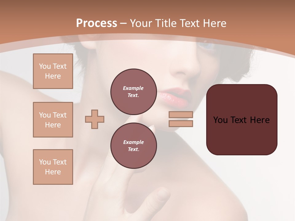 Skincare Gorgeous Female PowerPoint Template