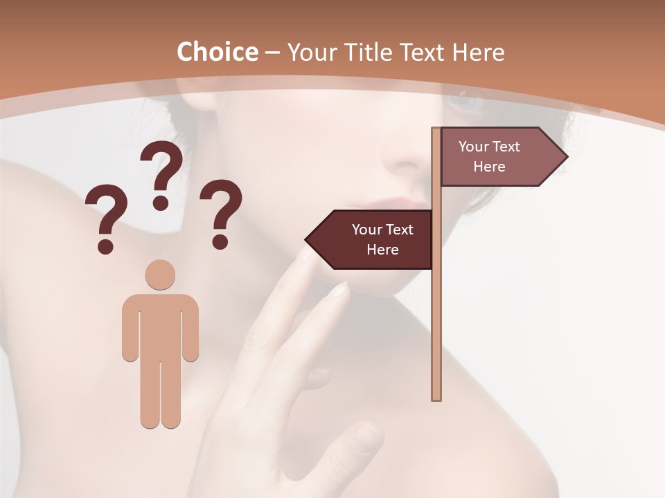 Skincare Gorgeous Female PowerPoint Template
