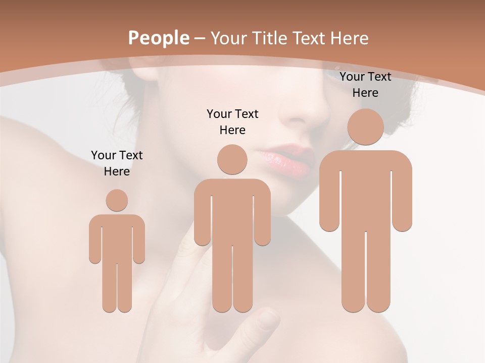 Skincare Gorgeous Female PowerPoint Template