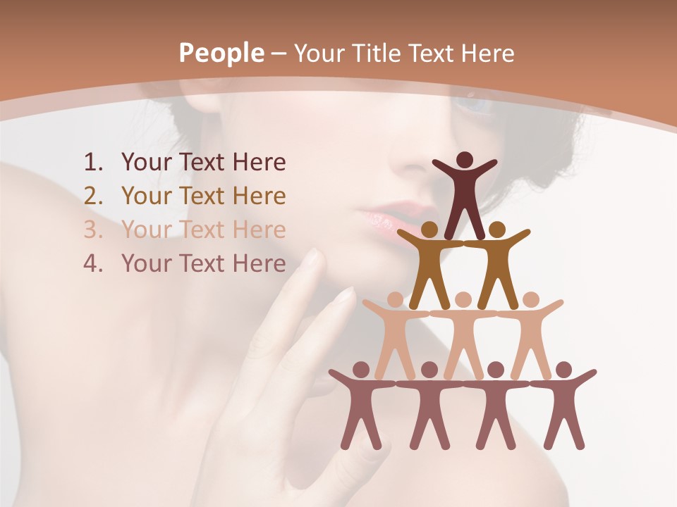 Skincare Gorgeous Female PowerPoint Template