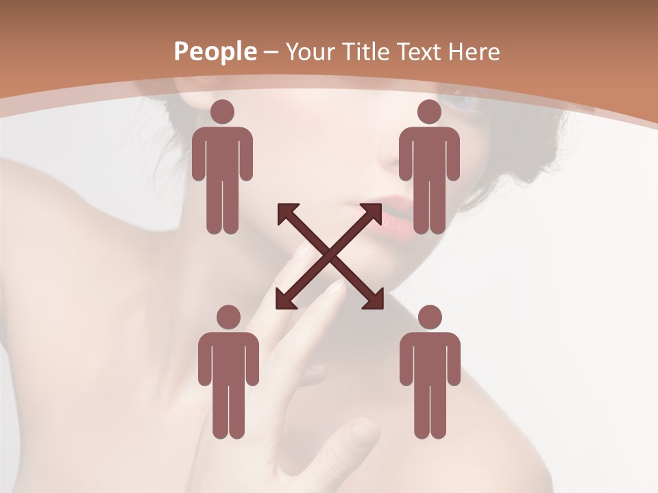 Skincare Gorgeous Female PowerPoint Template