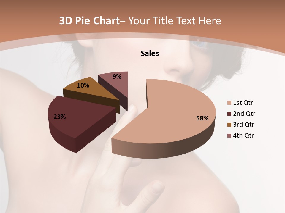Skincare Gorgeous Female PowerPoint Template