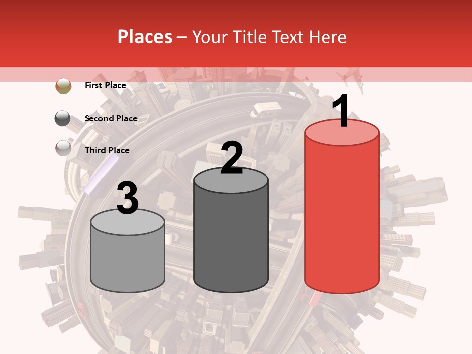 High Chaos Urbanization PowerPoint Template