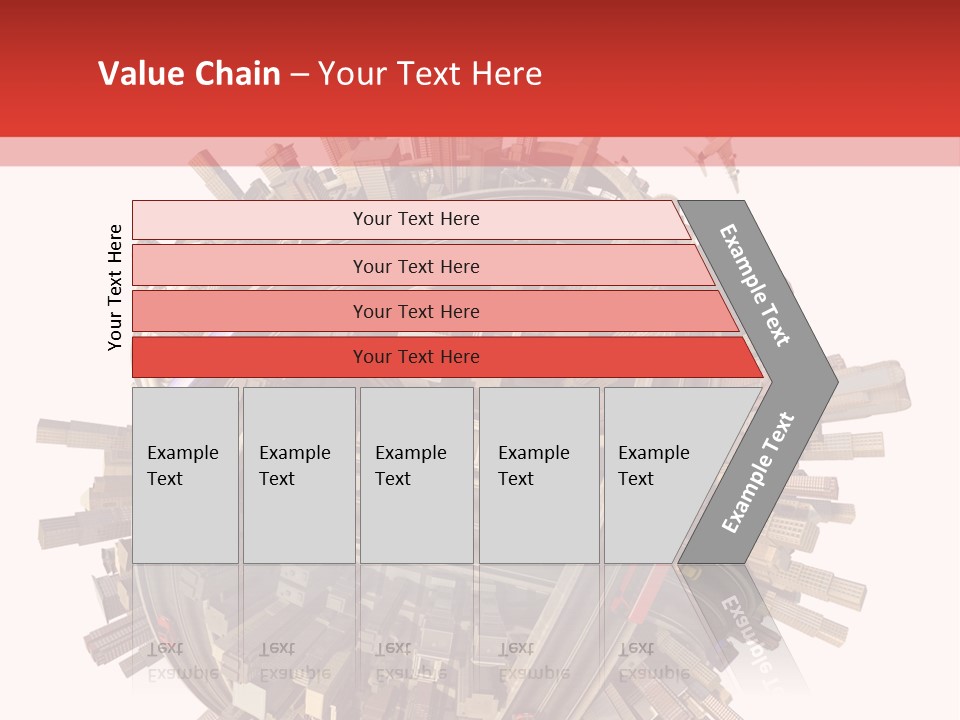 High Chaos Urbanization PowerPoint Template