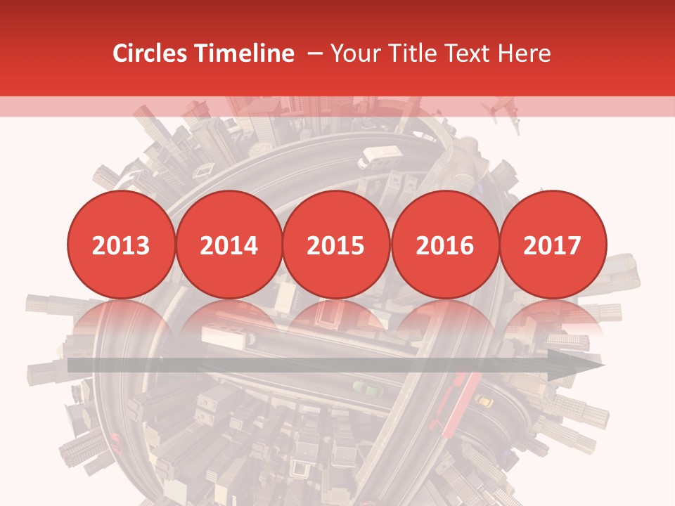 High Chaos Urbanization PowerPoint Template