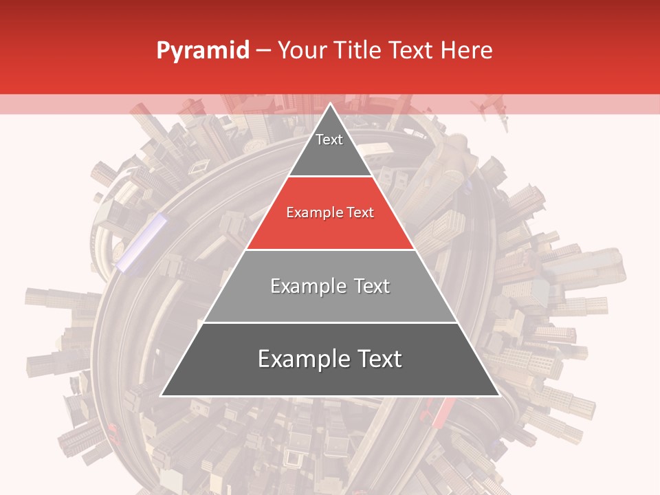 High Chaos Urbanization PowerPoint Template