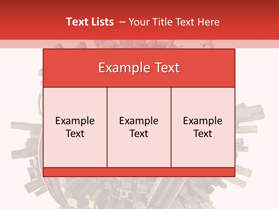 High Chaos Urbanization PowerPoint Template