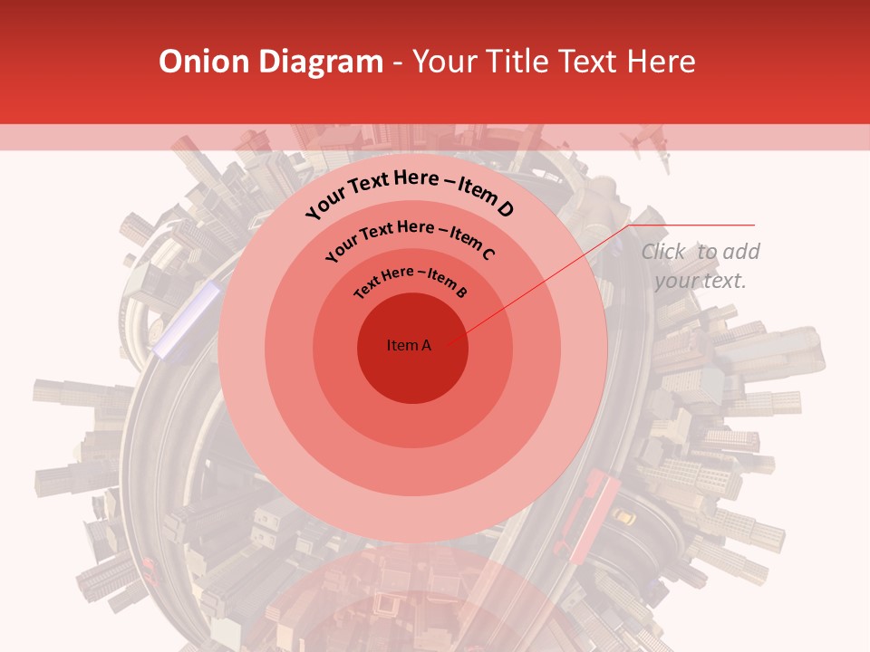 High Chaos Urbanization PowerPoint Template
