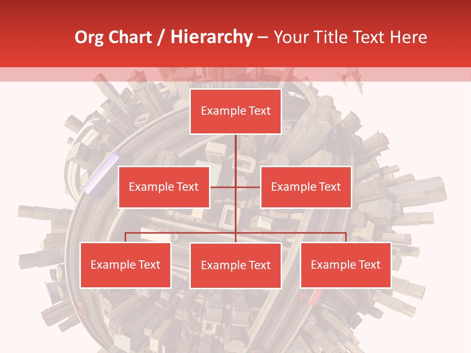 High Chaos Urbanization PowerPoint Template