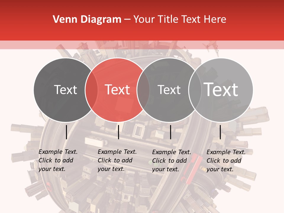 High Chaos Urbanization PowerPoint Template