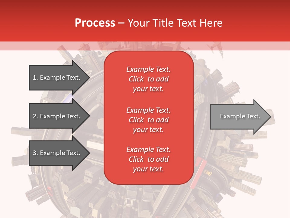 High Chaos Urbanization PowerPoint Template