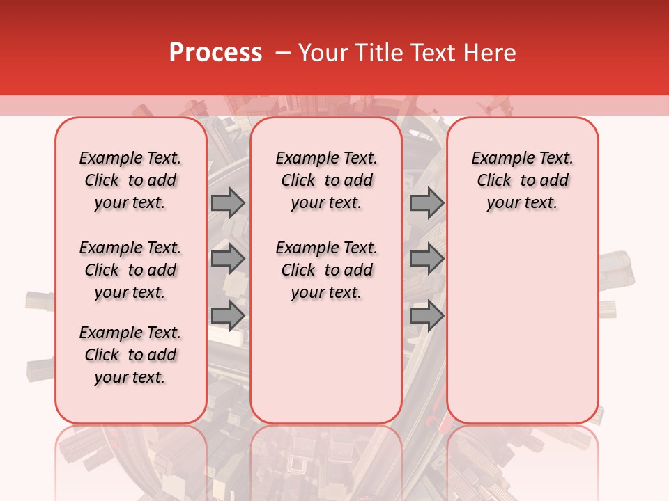 High Chaos Urbanization PowerPoint Template