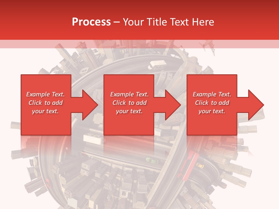 High Chaos Urbanization PowerPoint Template