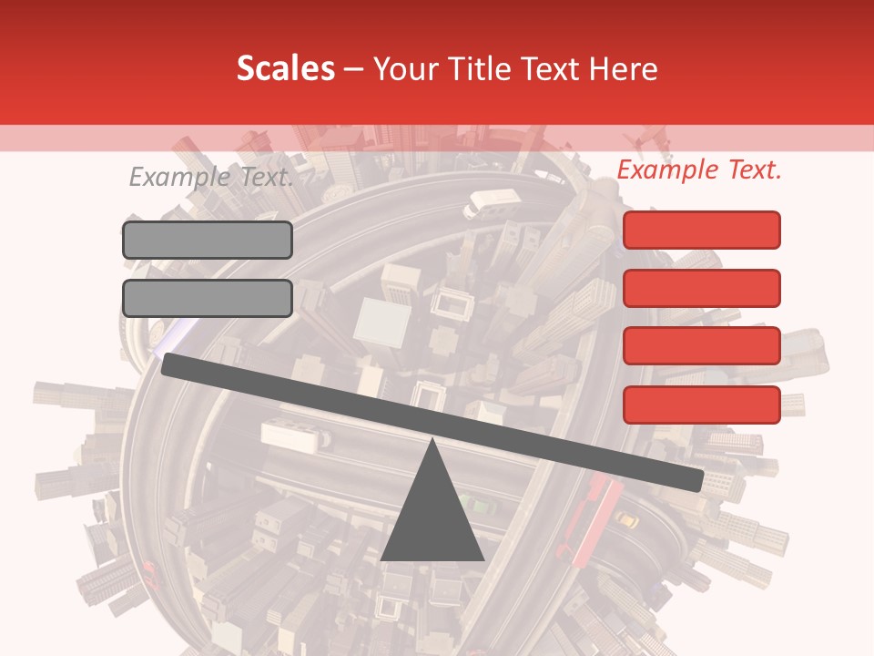 High Chaos Urbanization PowerPoint Template