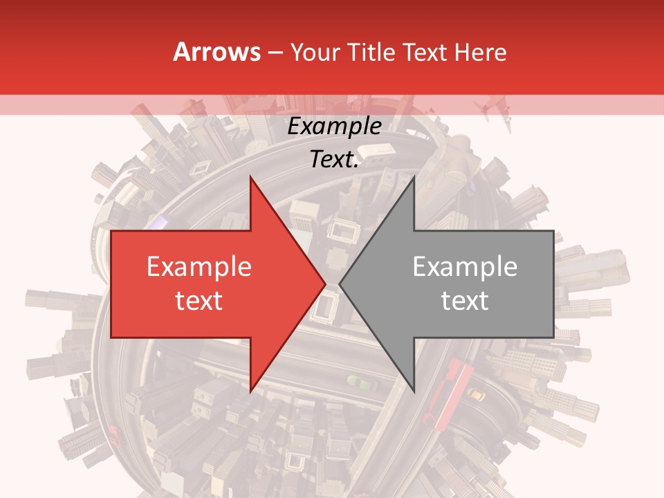 High Chaos Urbanization PowerPoint Template