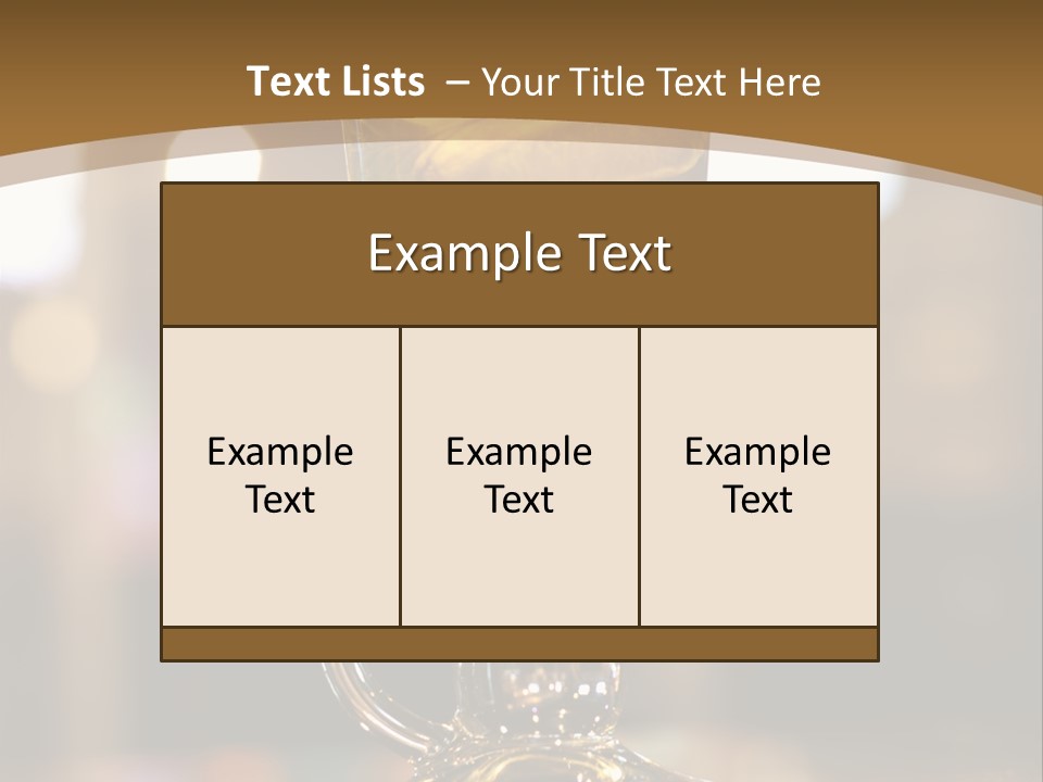 Happy Figure Table PowerPoint Template