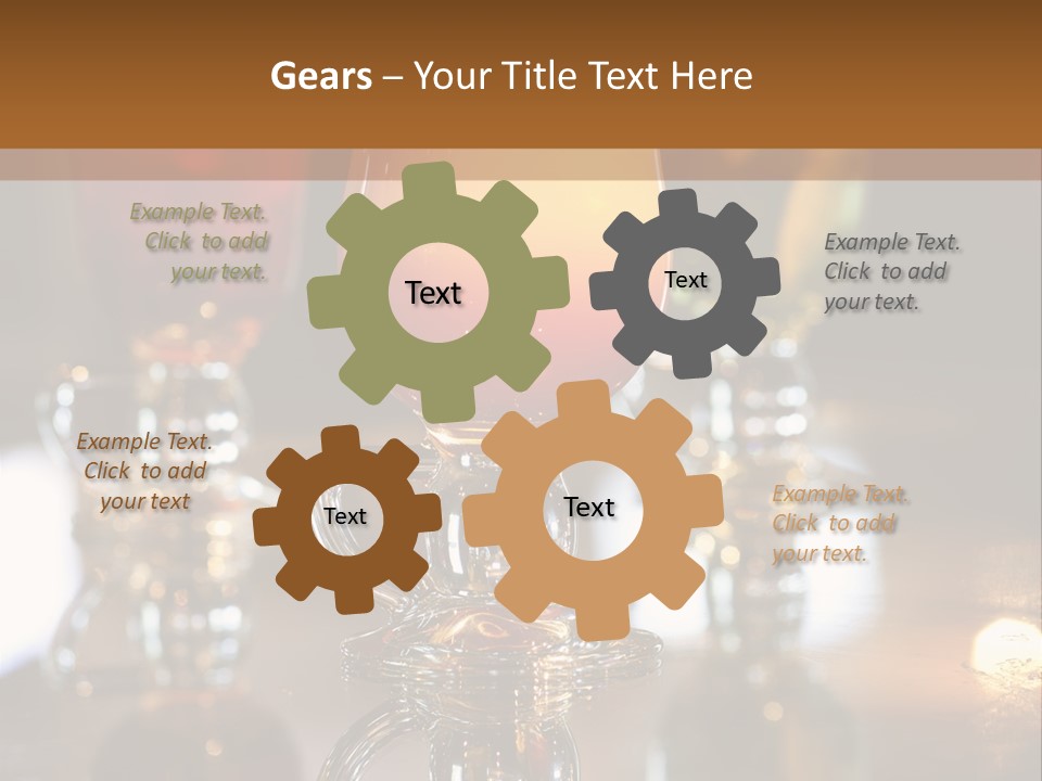 Corporate Together Character PowerPoint Template