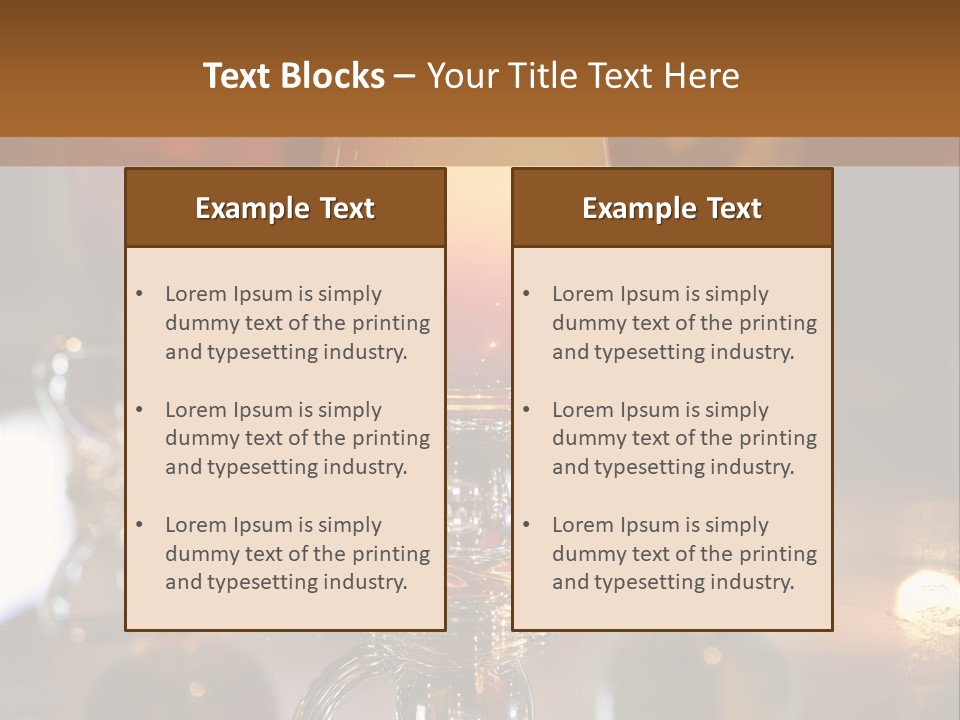 Corporate Together Character PowerPoint Template