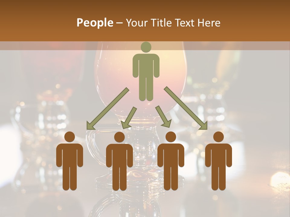 Corporate Together Character PowerPoint Template