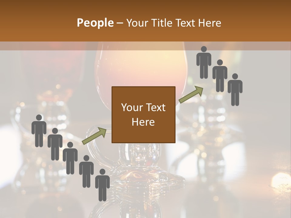 Corporate Together Character PowerPoint Template