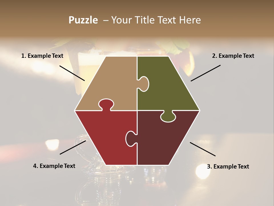 Corporate Trategy Teamwork PowerPoint Template