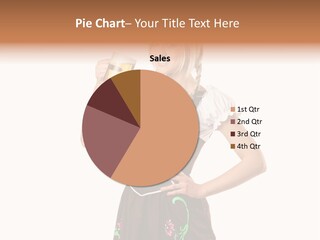 Staff Dress Girl PowerPoint Template