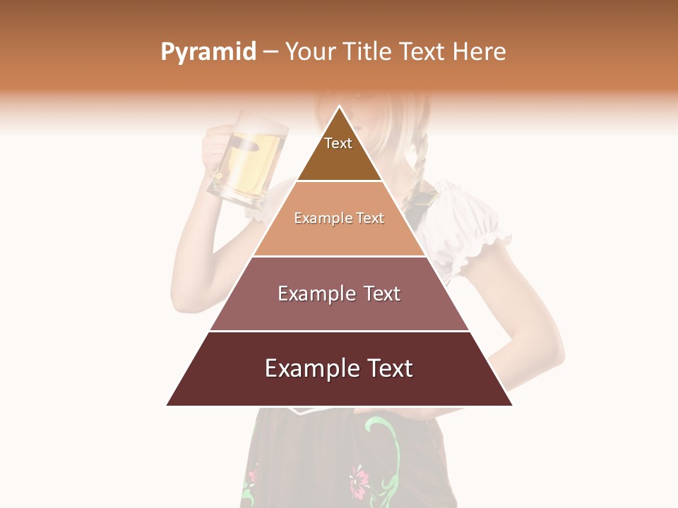 Staff Dress Girl PowerPoint Template