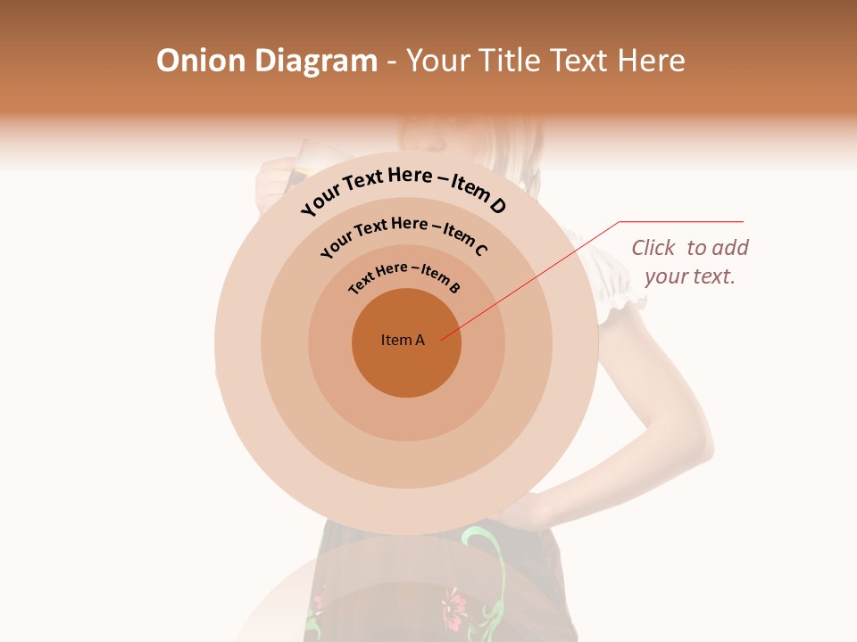 Staff Dress Girl PowerPoint Template