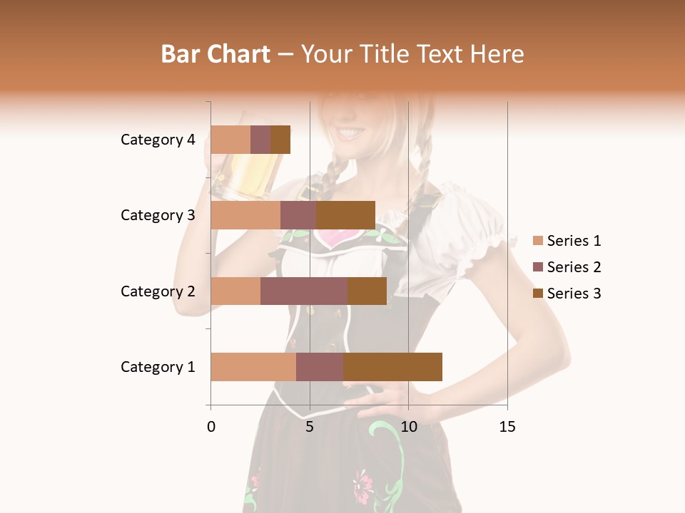 Staff Dress Girl PowerPoint Template