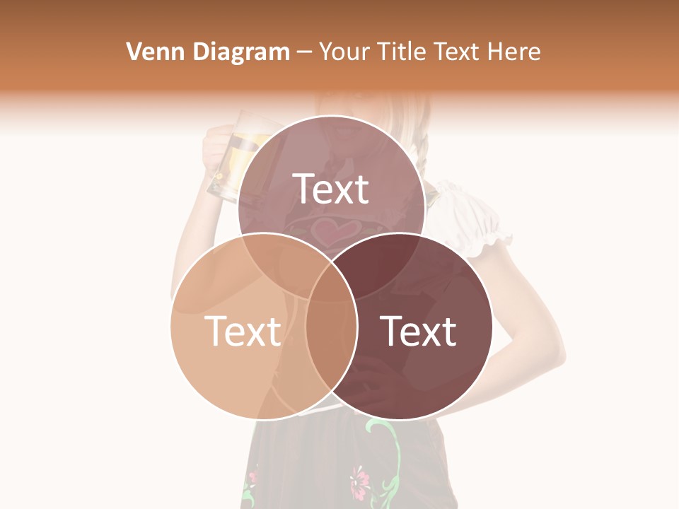 Staff Dress Girl PowerPoint Template