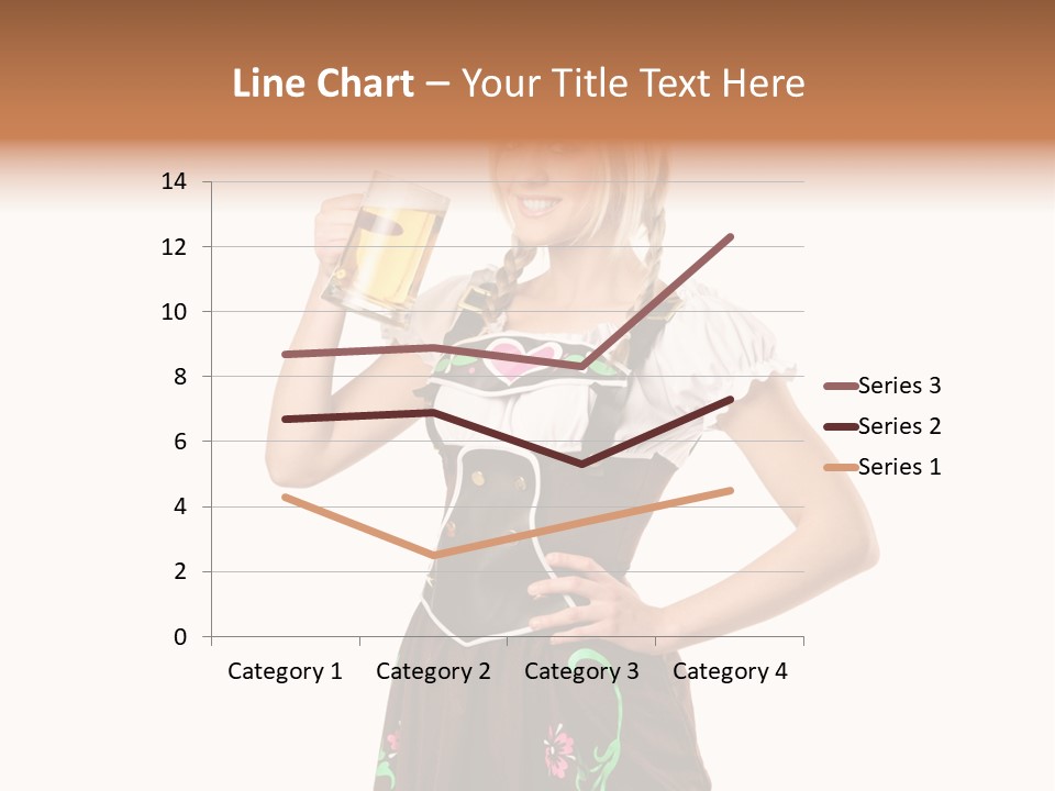 Staff Dress Girl PowerPoint Template