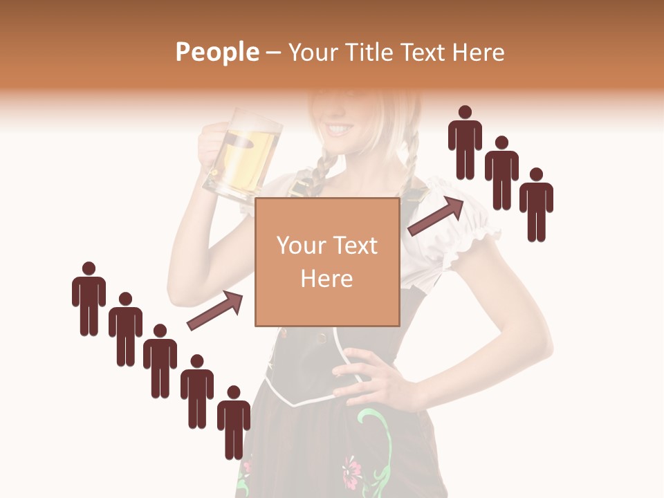 Staff Dress Girl PowerPoint Template