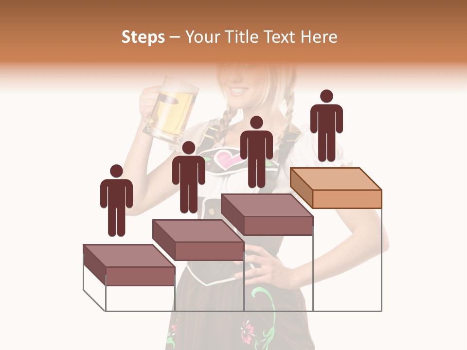 Staff Dress Girl PowerPoint Template