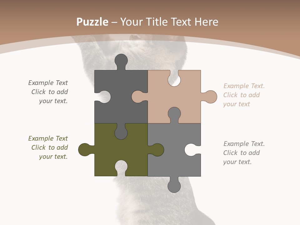 Pet White Kitty PowerPoint Template