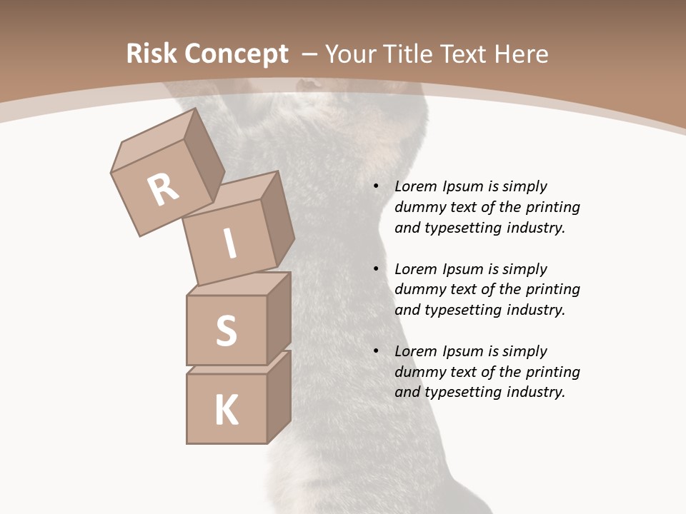 Pet White Kitty PowerPoint Template