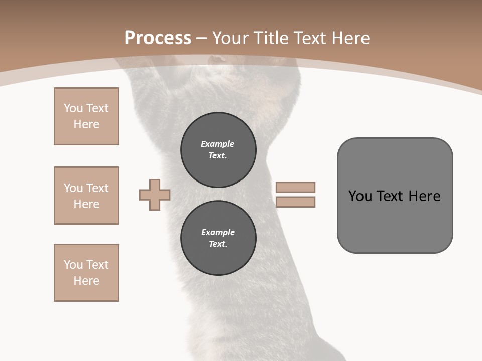 Pet White Kitty PowerPoint Template