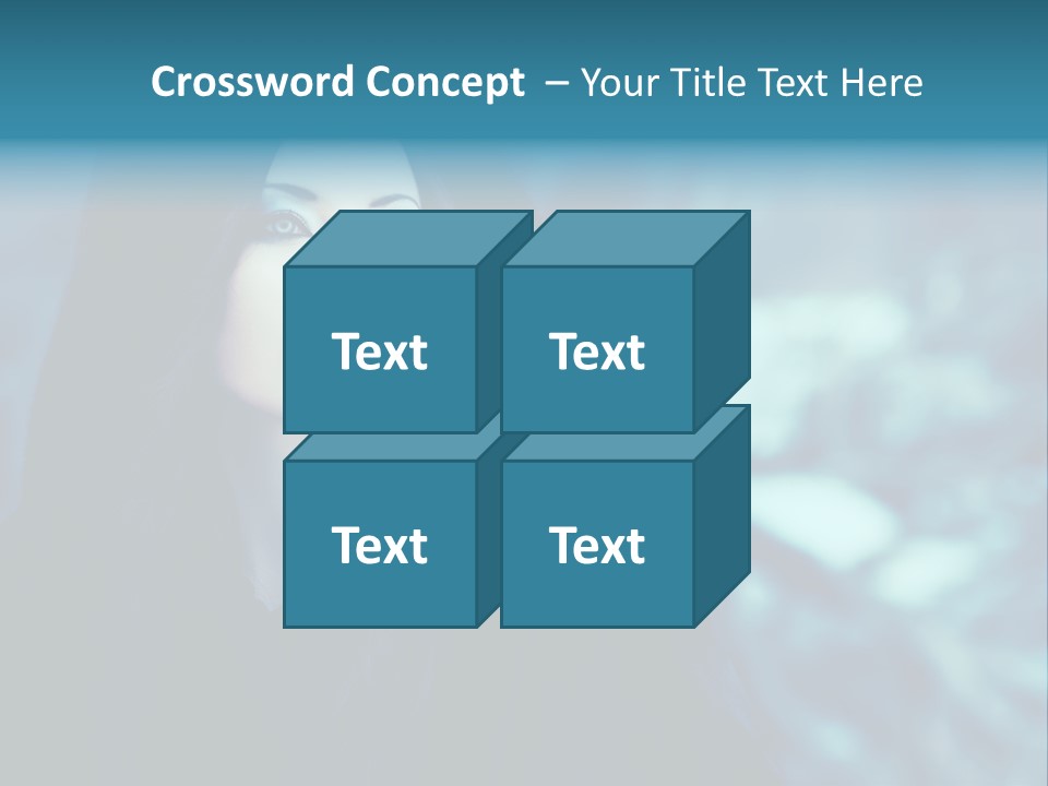 Dismal Fur Make Up PowerPoint Template